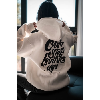 BLUZA Z KAPTUREM - CAN'T STOP LOVING YOU